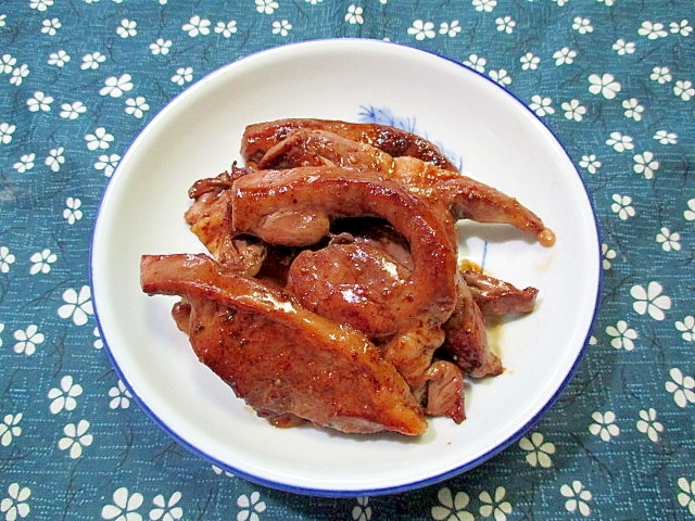 豚ハツの甘辛にんにく焼き レシピ・作り方 by けいちゃん088|楽天レシピ